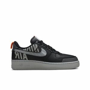 Nike Black and Gray Sneakers with Orange Accents